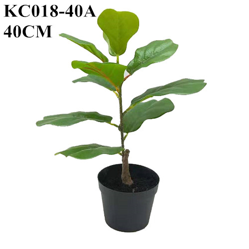 Artificial New Fiddle-leaf Fig Bonsai High Quality 30~60 CM