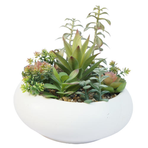 Artificial Small Plant Succulents, 22 CM