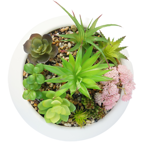 Artificial Special Design Succulents, 18 CM