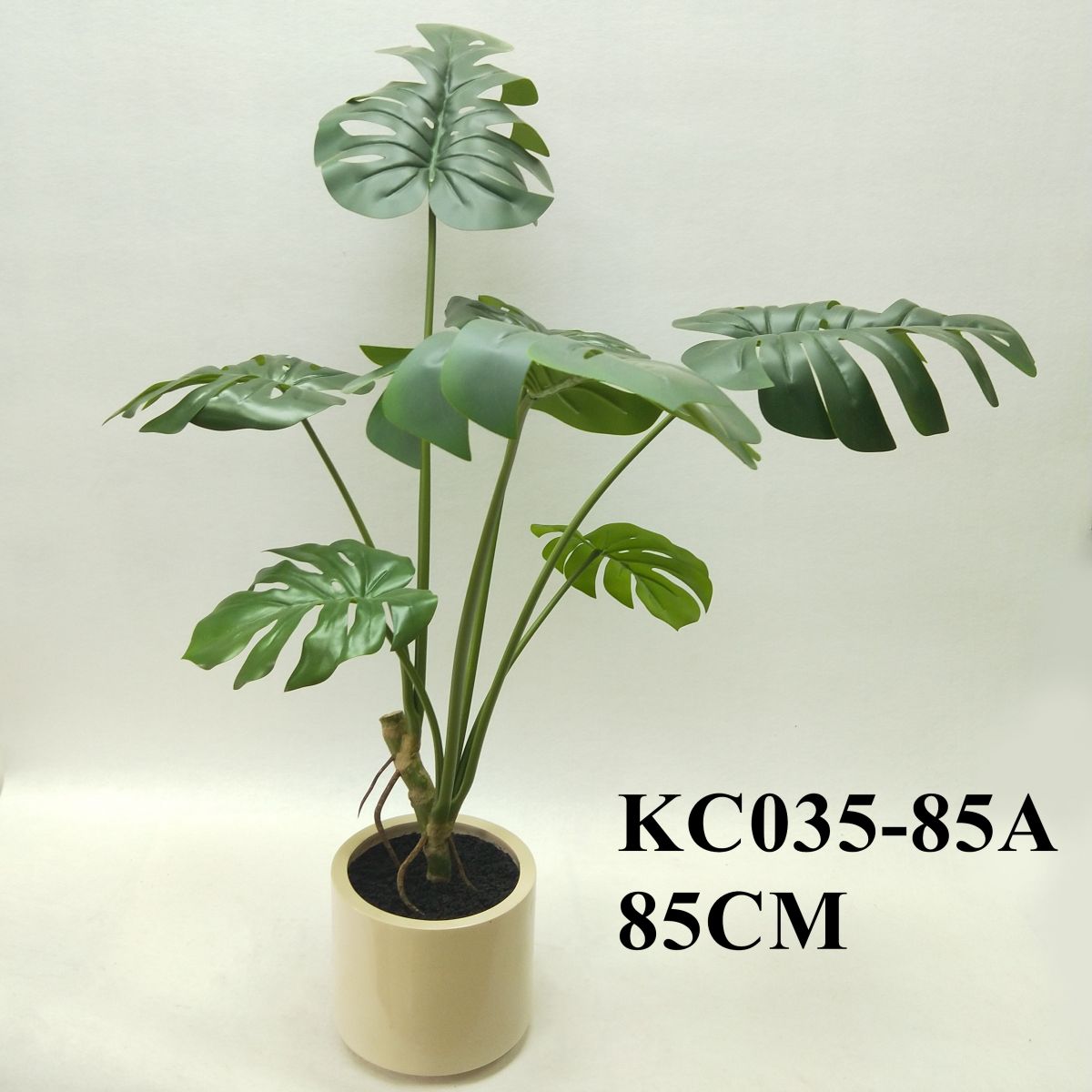 Artificial Giant Dumb Cane Monstera, 85CM