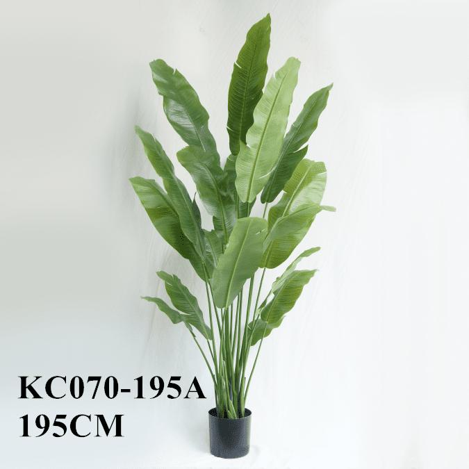 Artificial Tall Verdant Banana Tree 195CM