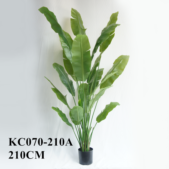 Artificial Tall Luxuriant Banana Tree 210CM