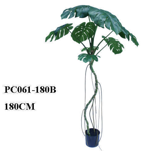 Artificial Monstera Tree Swiss Cheese Plant, 180 CM