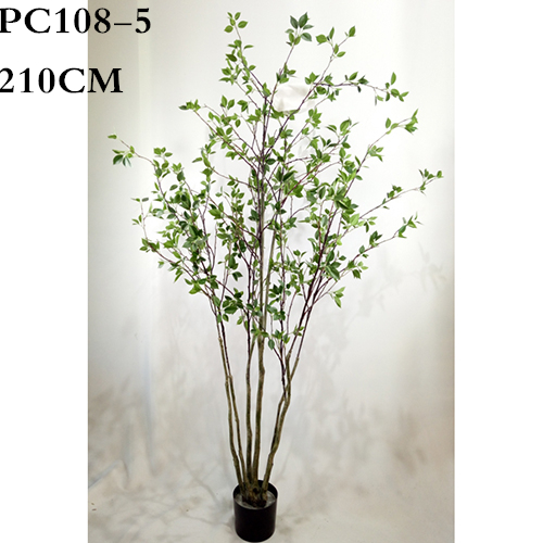 Artificial Cedar Tree, Plastic Pot