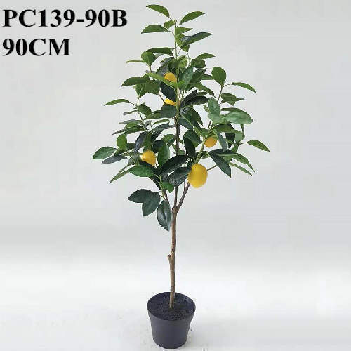 Artificial Lemon Tree Albero di limoni, 90 CM