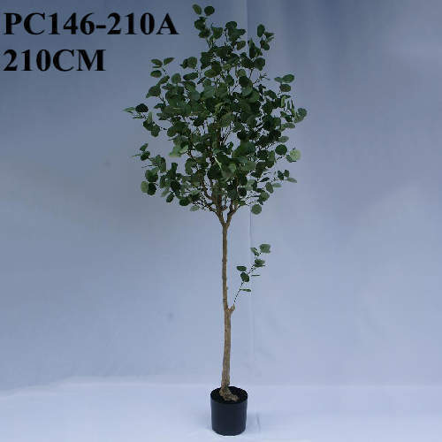 Faux Gum Eucalyptus Tree, 210 CM