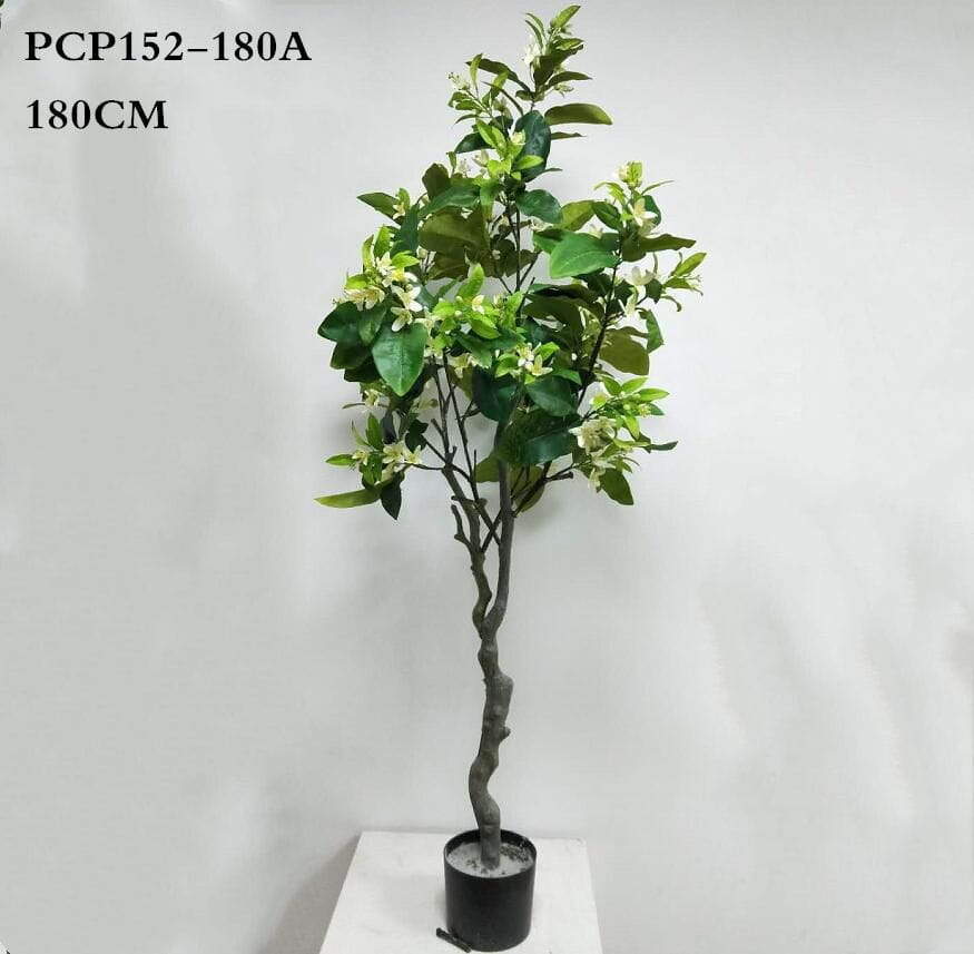 Artificial Grapefruit Flower Tree, 180CM