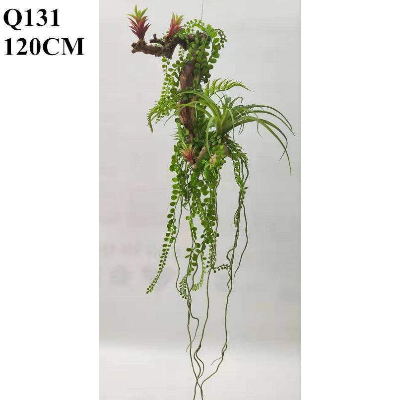 Artificial Hanging Fern Plants Highly Simulated Fern, 120 CM
