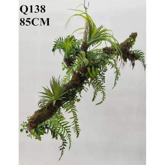Simulated Hanging Fern Plants Artificial Hanging Fern, 85 CM ~ 90 CM