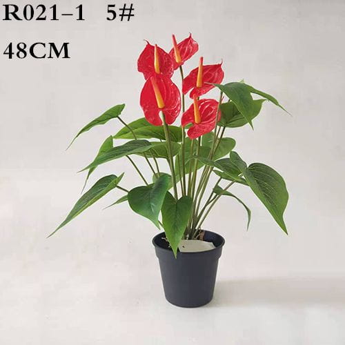 Artificial Anthurium Plant, 48CM
