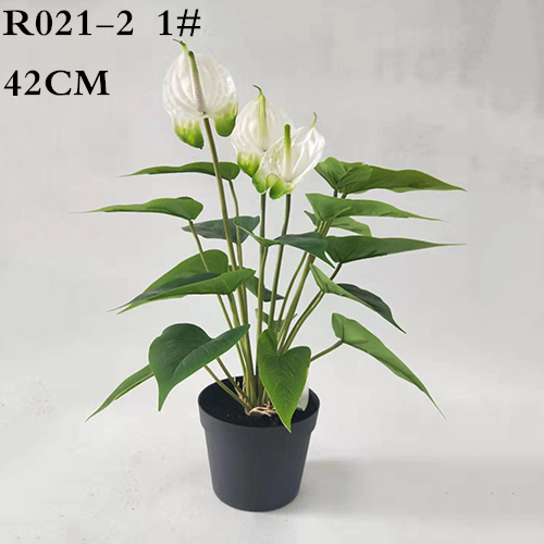 Artificial Anthurium Plants, Multiple Color, 42CM