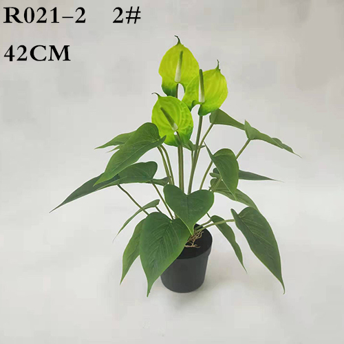 Artificial Anthurium Plants, Multiple Color, 42CM