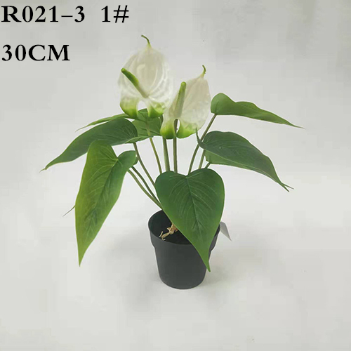 Multiple Color Faux Anthurium Plants, 30CM