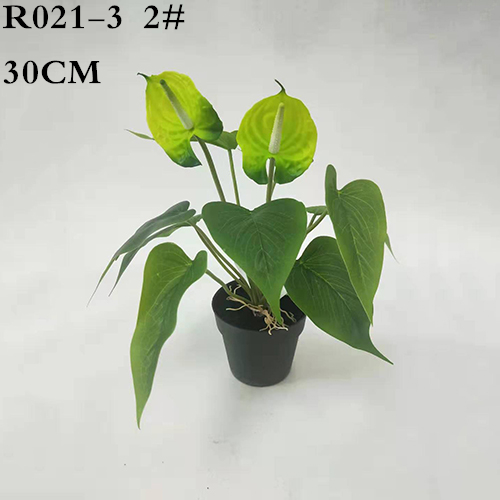 Multiple Color Faux Anthurium Plants, 30CM
