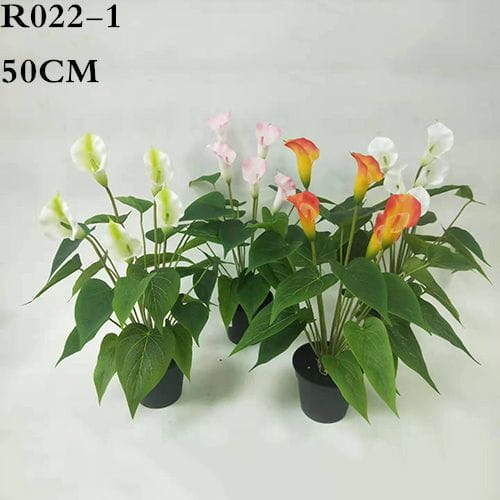 Artificial Zantedeschia Aethiopica, 50CM