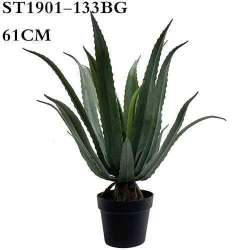 Artificial Aloe Plant, Green Plant, 61CM