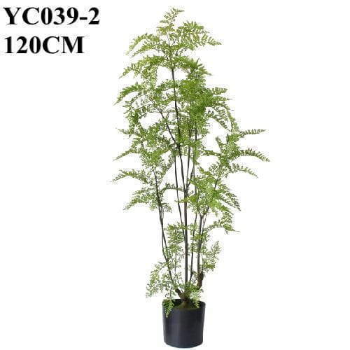 Artificial Green New Fern Bonsai, 120 CM