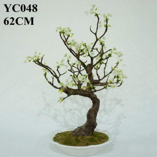 Plastic Plum Blossom, 62 CM Artificial Plants