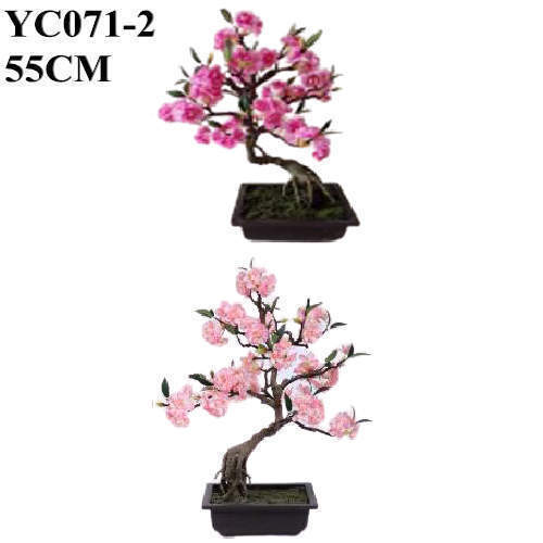 Plastic Cherry Bonsai, 55 CM Artificial Plants