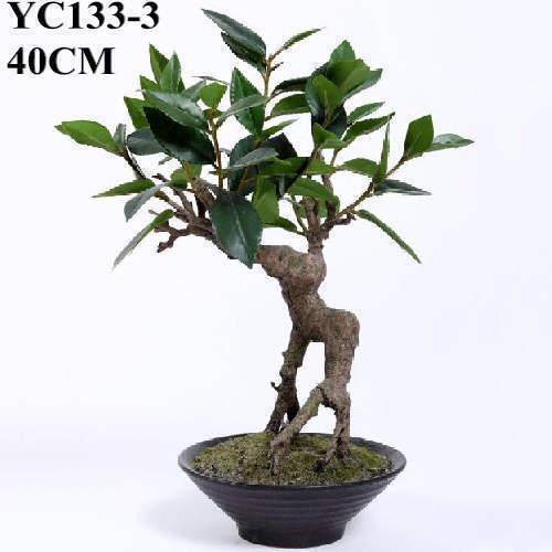 Artificial Mini Laurel Bonsai, 40 CM