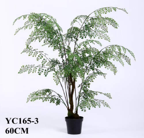 Artificial New Design Fern Mini Bonsai, 60 CM