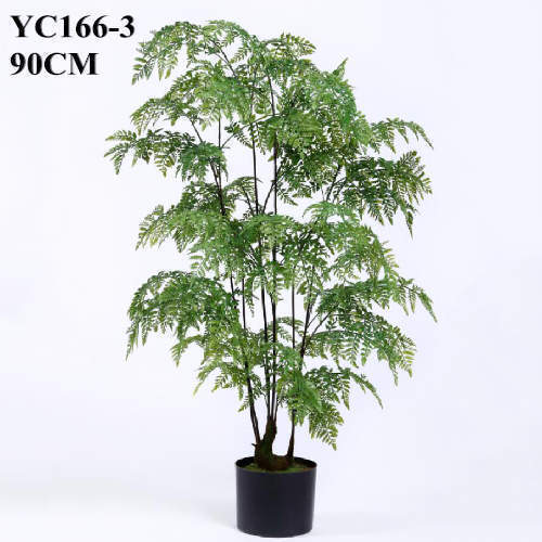Artificial Green Fern Bonsai New Design, 90 CM