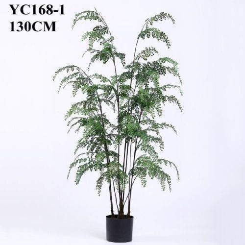 Faux Land Plant Mini Fern Bonsai, 130 CM