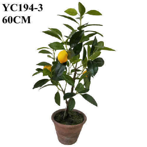 Artificial Lemon Tree Mini Plant, 60 CM