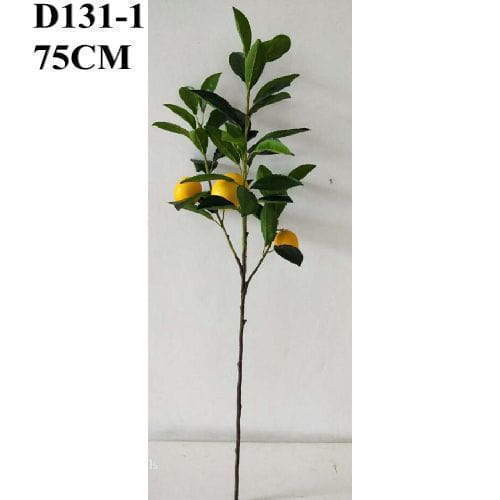 Artificial Branch of Lemon, 75 CM