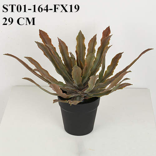 Artificial Cryptanthus Acaulis Bonsai, 24 CM, 29 CM, 38 CM