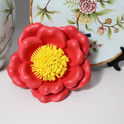 Artificial EVA Rose Red Wedding Sunflower