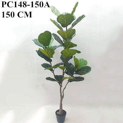 Artificial Ficus lyrata Tree, 90CM, 180CM, 280CM - Sharetrade