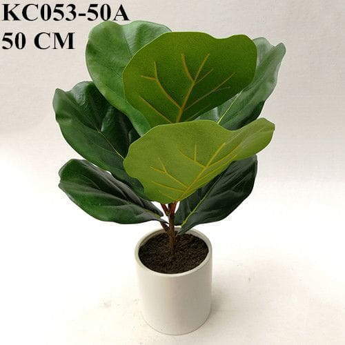 Artificial Fiddle Leaf Fig Bonsai, 30 CM, 50 CM