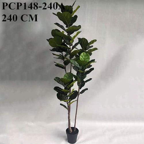 Artificial Fiddle Leaf Fig Tree, 240 Cm - Sharetrade