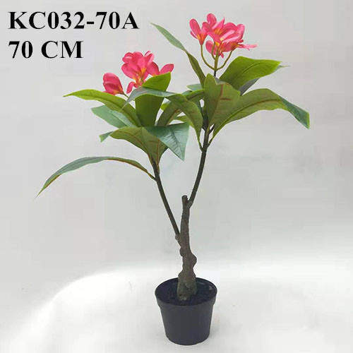 Artificial Frangipani Bonsai, 50 CM - 90 CM