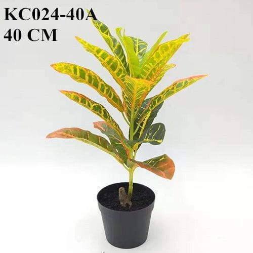Artificial Garden Croton Bonsai, 30 CM - 90 CM