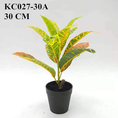 Artificial Garden Croton Bonsai, 30 CM - 90 CM