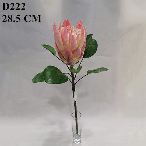 Artificial King Protea Branch, 28.5 CM