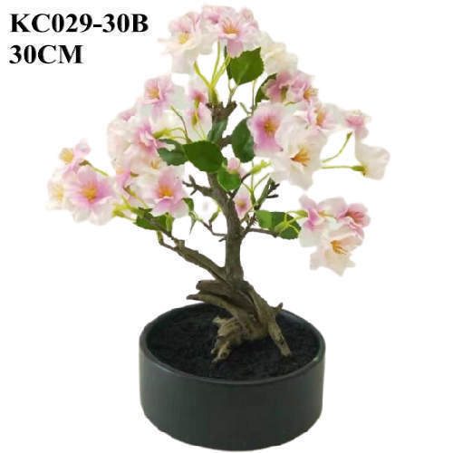 Artificial Mini Cherry Bonsai, 30 CM