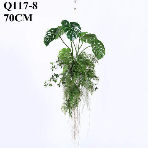 Artificial New Fern Hanging Plant, 70 CM
