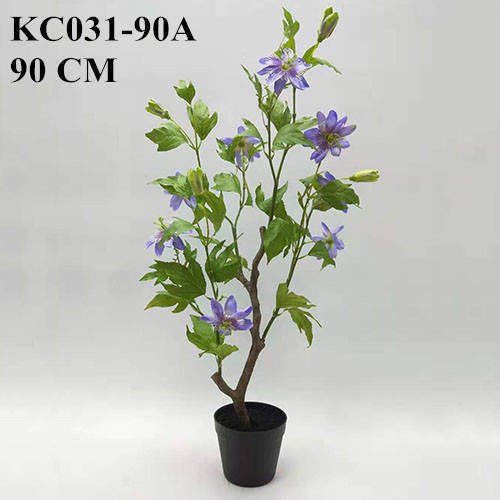Artificial Passion Flower Bonsai, 50 CM - 90 CM