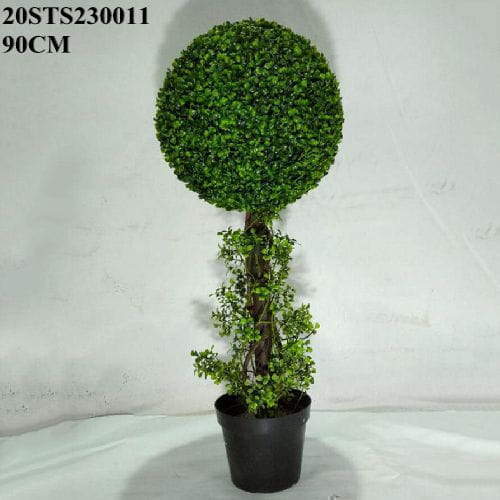 Artificial Potted Boxwood Bonsai, 90 CM
