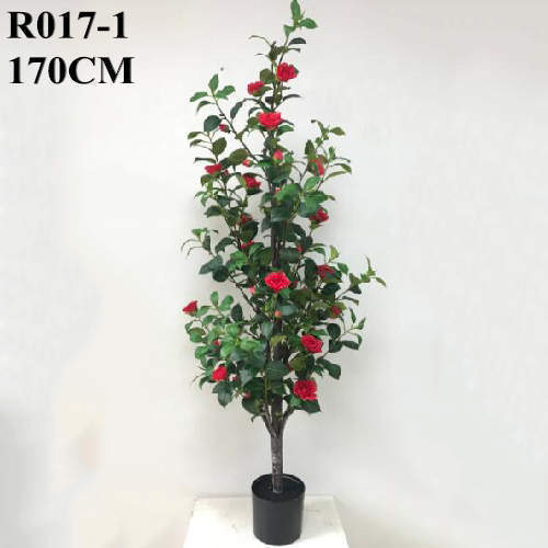Artificial Realistic Camellia Flower, 170 CM