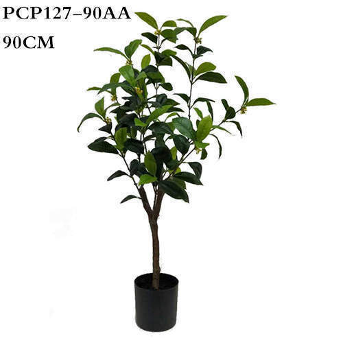 Artificial Sweet Osmanthus Fragrans Plants, 90CM