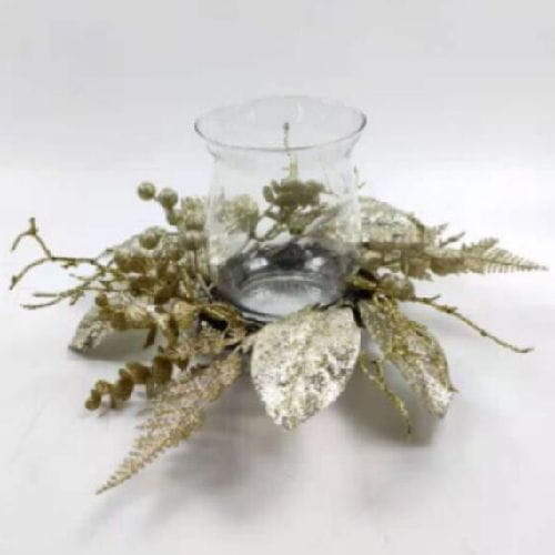 Autumn Theme LED Candle Base Home Decor