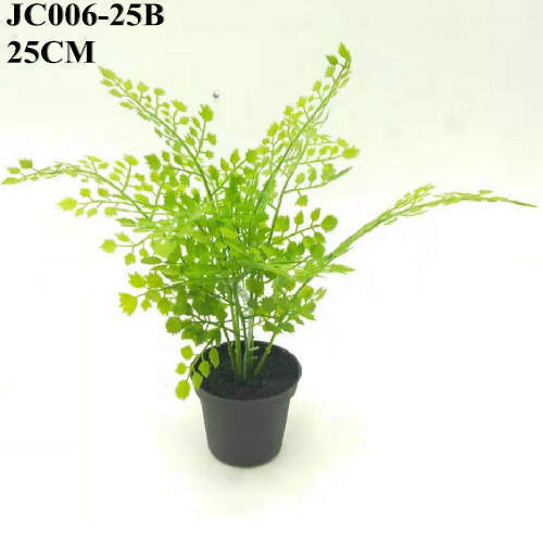 Faux Fern Bonsai Mini Plant, 25 CM
