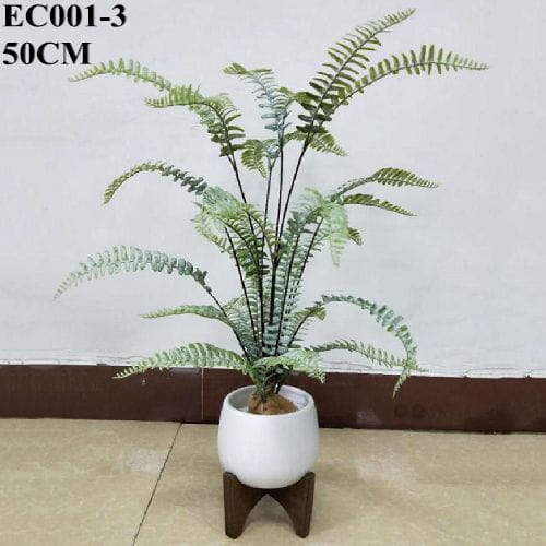 Faux Fern Bonsai Mini Plant, 50 CM