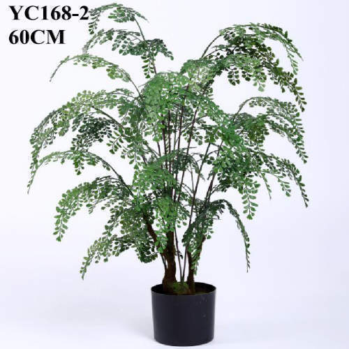 Faux Mini Land Plant Fern Bonsai, 60 CM