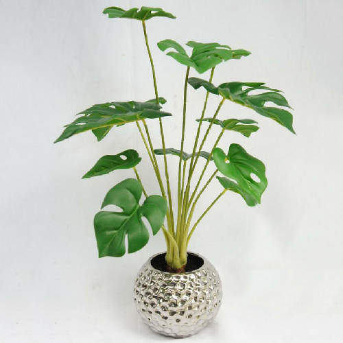 Faux Monstera Plants