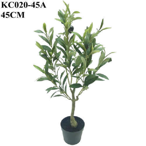 Faux Plants Mini Tabletop Olive Bonsai, 45 CM